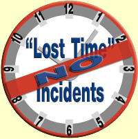 No Lost Time Incidents