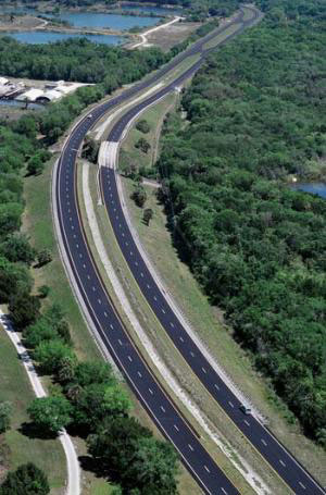 Grade changes and milling and resurfacing a section of US-1 in Brevard County